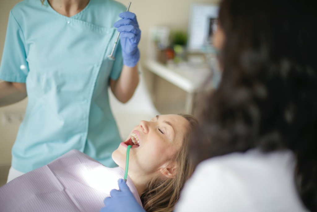 image of a woman receiving care